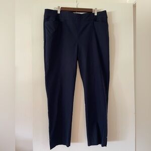 Chico's Blue Pull-on Ankle Pants